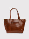 Caprese Treza Satchel Large Tan