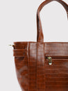 Caprese Treza Satchel Large Tan