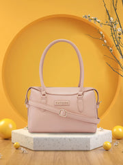 Caprese Vienna Small Salmon Satchel Bag
