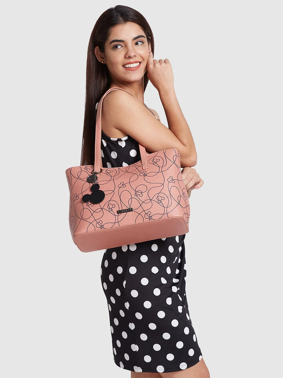 Disney Mickey Mouse Cartoon bucket bag Shoulder Shopper lady handbag w |  Bags, Leather organization, Leather bucket bag