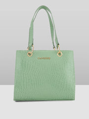 Caprese Yemi Small Green Satchel Bag