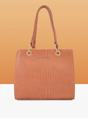 Caprese Yemi Small Orange Satchel Bag