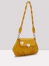 Caprese Yulla Satchel Medium Patel Yellow