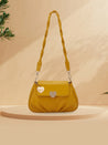 Caprese Yulla Satchel Medium Patel Yellow