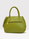 Caprese Zeta Satchel Medium Quilted Women'S Handbag Olive