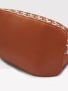 Caprese Zeta Satchel Medium Quilted Women'S Handbag Tan