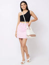 Caprese Zeta Satchel Medium Vanilla