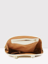 Caprese Zeta Satchel Medium Vanilla