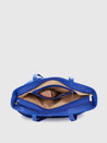 Caprese Adah Tote Large Blue Office Handbag