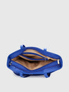 Caprese Adah Tote Large Blue Office Handbag