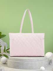 Caprese Amayra Large Blush Laptop Tote Bag