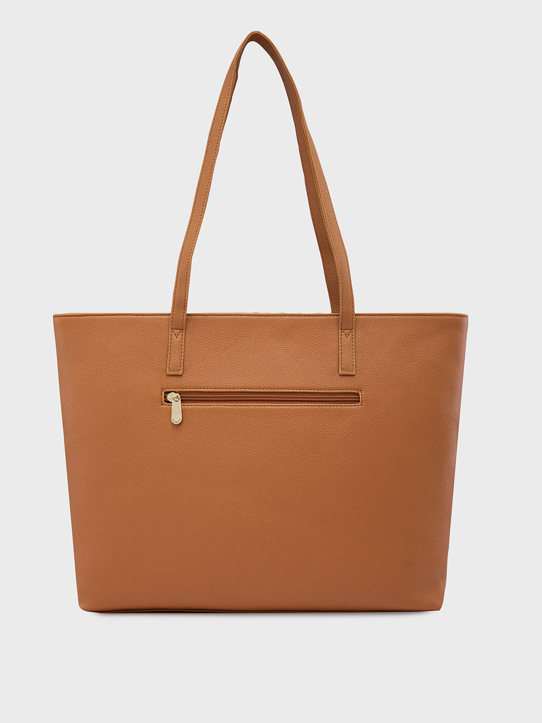 Caprese Amayra Large Tan Tote Laptop Bag