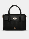 Caprese Andrea Tote Medium Office Handbag Black