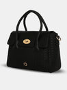 Caprese Andrea Tote Medium Office Handbag Black