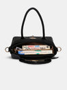 Caprese Andrea Tote Medium Office Handbag Black