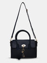 Caprese Andrea Tote Medium Office Handbag Navy