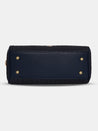 Caprese Andrea Tote Medium Office Handbag Navy