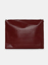 Caprese Andrea Tote Small Office Handbag Red