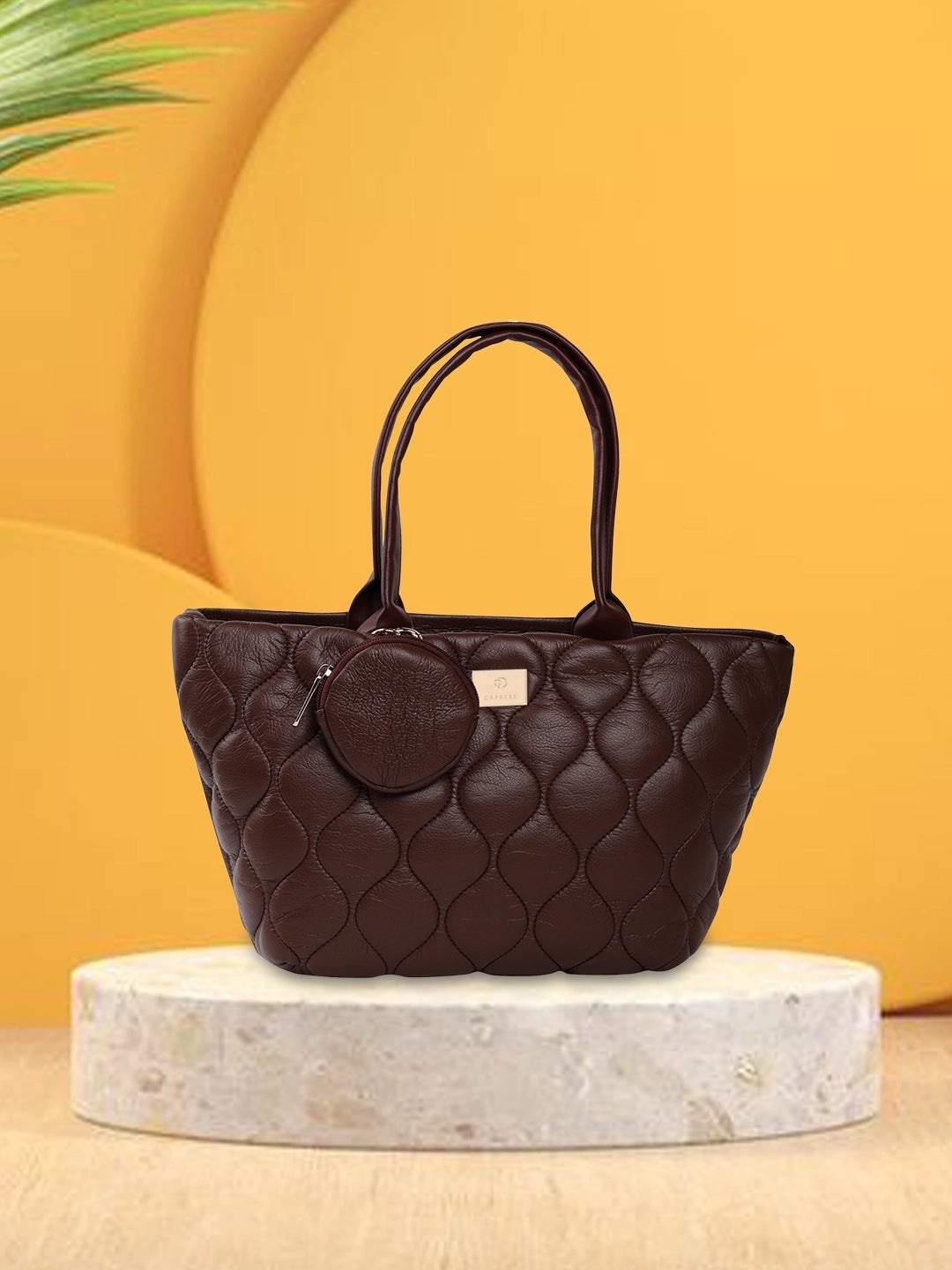 Caprese Briar Tote Medium Brown