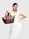 Caprese Briar Tote Medium Brown