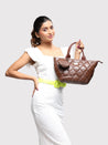 Caprese Briar Tote Medium Brown