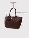 Caprese Briar Tote Medium Brown