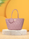 Caprese Briar Tote Medium Dusky Pink