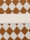 Caprese Checker Tote Medium Cream