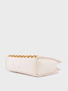 Caprese Checker Tote Medium Cream