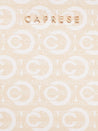Caprese Cleo Laptop Tote Large Beige