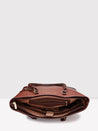 Caprese Cleo Laptop Tote Large Brown