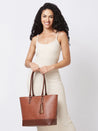 Caprese Cleo Laptop Tote Large Brown