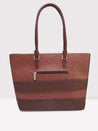 Caprese Cleo Laptop Tote Large Brown