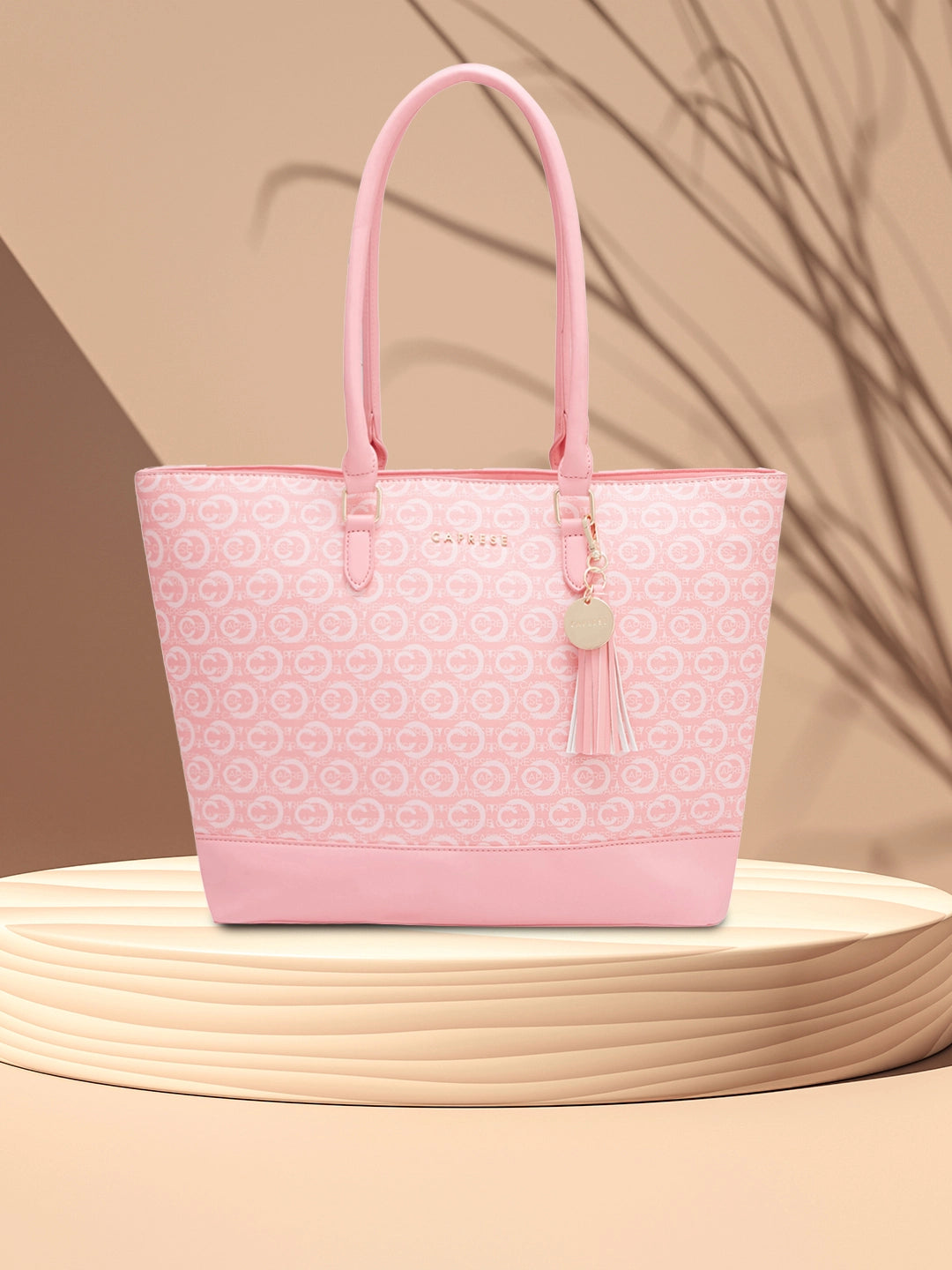 Light pink tote hot sale