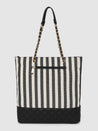 Caprese Emily In Paris Printed Medium Tote Handbag Black
