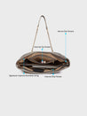 Caprese Cuddy Tote Large Gunmetal