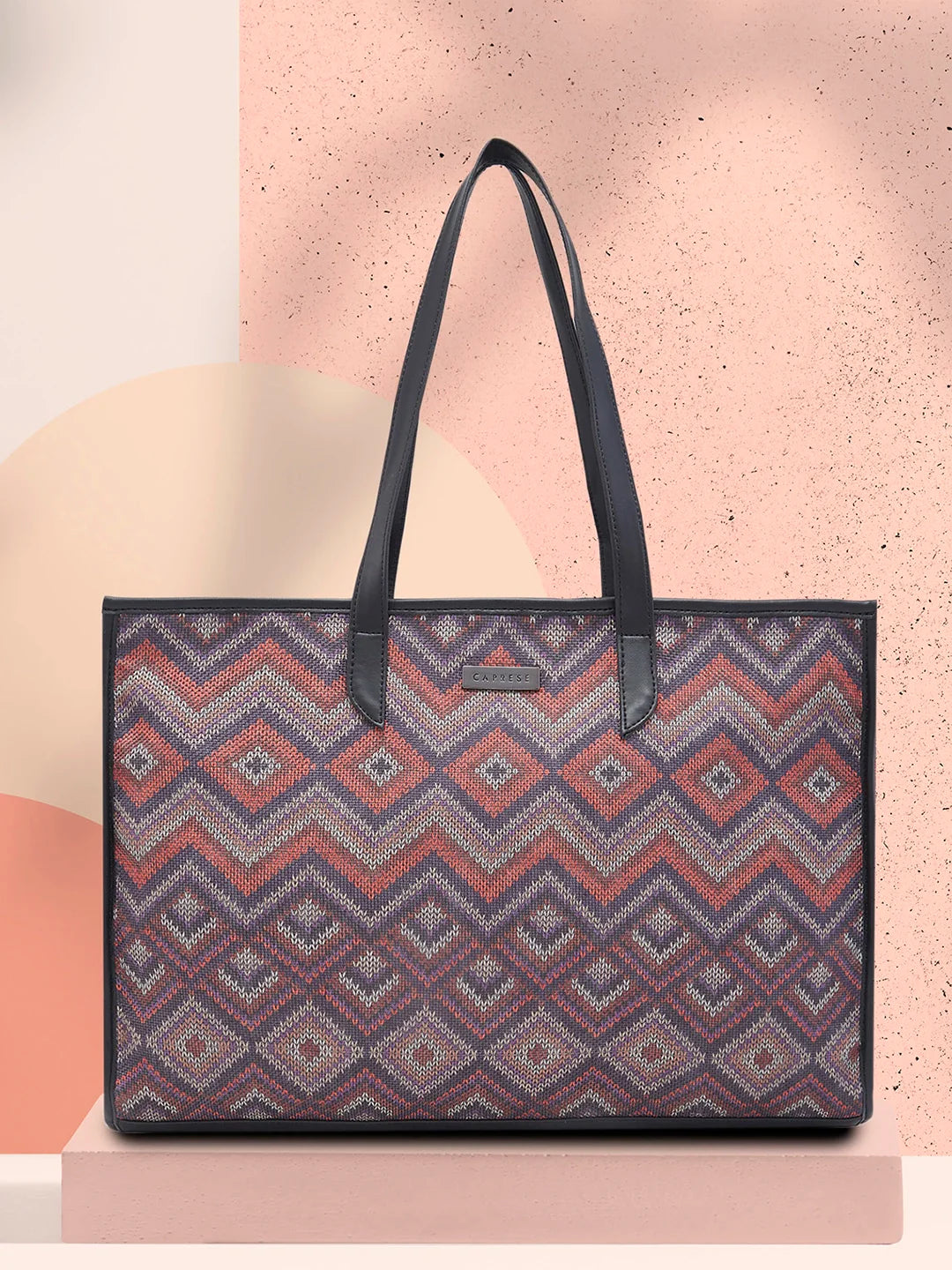 Caprese Daisy Large Blush Tote Bag