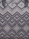 Caprese Daisy Tote Large Abstract Women'S Handbag Grey