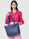 Caprese Dania Small Tote Solid Faux Leather For Women