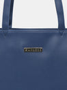 Caprese Dania Small Tote Solid Faux Leather For Women