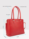 Caprese Demi Tote Large Red