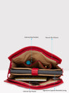 Caprese Demi Tote Large Red