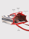 Caprese Dixie Tote Medium Blue