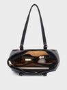 Caprese Erica Tote Medium Floral Women'S Office Handbag Black