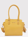 Caprese Esme Tote Medium Yellow Office Handbag