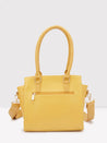 Caprese Esme Tote Medium Yellow Office Handbag