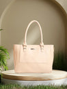 Caprese Fiona Tote Large Office Handbag Beige