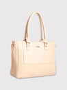 Caprese Fiona Tote Large Office Handbag Beige