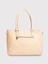 Caprese Fiona Tote Large Office Handbag Beige
