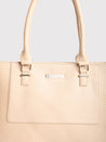 Caprese Fiona Tote Large Office Handbag Beige